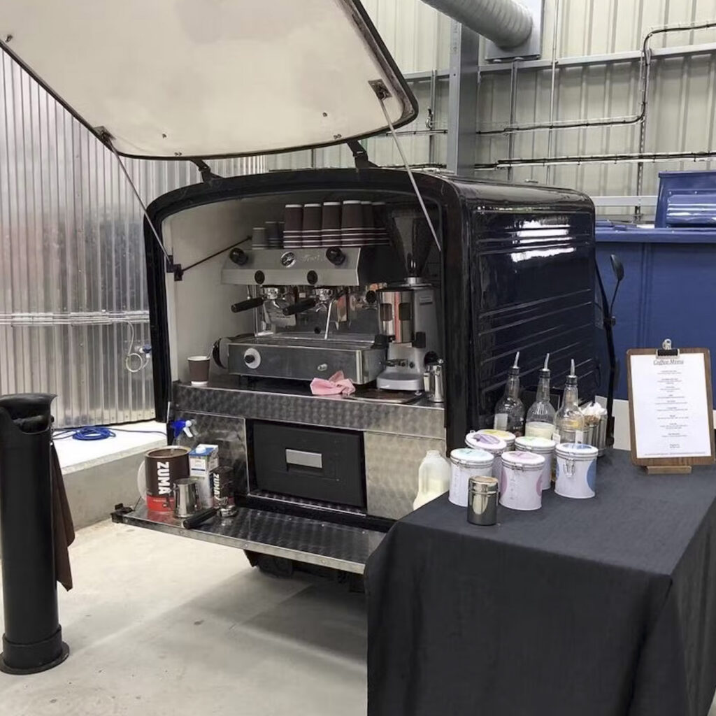 D4 Coffee Ltd mobile coffee van hire