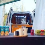 D4 Coffee Ltd mobile coffee service set up
