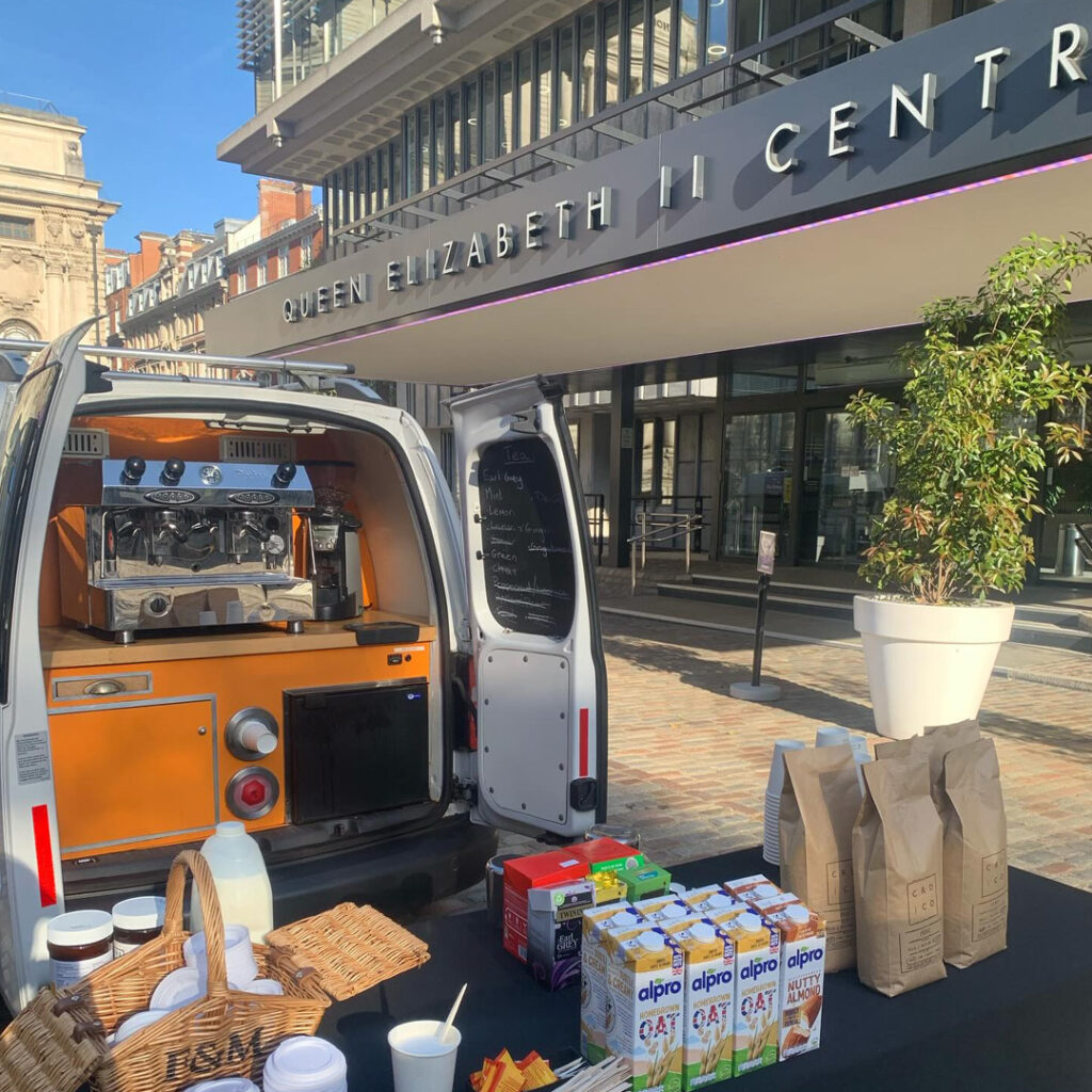 D4 Coffee mobile coffee film service for NBC Universal