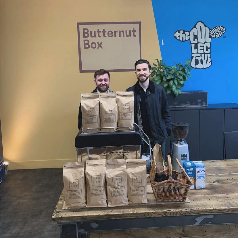 D4 Coffee mobile coffee bar hire service for Butternut Box