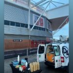 D4 Coffee mobile coffee van service at Southampton FC